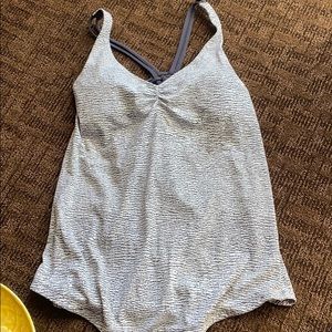 Lululemon tank with bra